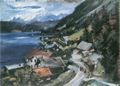 Corinth, Lovis: Walchensee, Serpentine