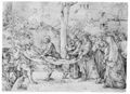 D�rer, Albrecht: Entw�rfe zu einer »Passion Christi«: Grabtragung Christi