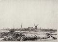 Rembrandt Harmensz. van Rijn: Ansicht von Amsterdam