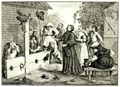 Hogarth, William: Gro�e Illustrationen zu Samuel Butlers »Hudibras«, Hudibras in Bedr�ngnis