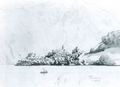 Kanoldt, Edmund: Blick von Nordwesten �ber den Traunsee auf Traunkirchen