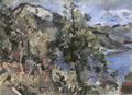 Corinth, Lovis: Der Jochberg am Walchensee