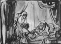 Rembrandt Harmensz. van Rijn: Isaak segnete Jakob