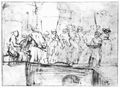 Rembrandt Harmensz. van Rijn: Hinrichtung Johannes des T�ufers