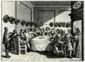 Hogarth, William: Gro�e Illustrationen zu Samuel Butlers »Hudibras«, Die Sitzung