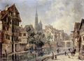 Quaglio, Domenico: Braunschweig, Ruhf�utchenplatz von S�den
