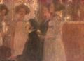 Klimt, Gustav: Schubert am Klavier (Entwurf)