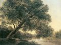 Waldm�ller, Ferdinand Georg: Baum am Bach