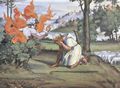 Raffael (Schule): Die Geschichte des Moses: Moses und der brennende Dornbusch