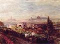 Achenbach, Oswald: Blick auf Florenz