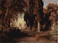 Achenbach, Oswald: Klostergarten