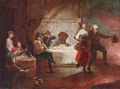 Zick, Januarius: Streit vor der Schenke