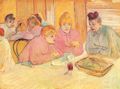 Toulouse-Lautrec, Henri de: Im Speisesaal des Bordells