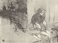 Toulouse-Lautrec, Henri de: Buchumschlag zu »Les courtes Joies« von J. Sermet