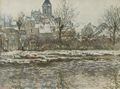 Monet, Claude: Schnee in V�theuil
