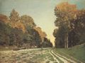 Monet, Claude: Die Stra�e von Chailly nach Fontainebleau