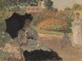 Monet, Claude: Camille im Garten mit Jean und seinem Kinderm�dchen
