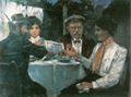 Corinth, Lovis: In Max Halbes Garten