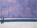 Vallotton, F�lix: Die Neva bei leichtem Nebel