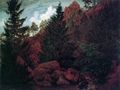 Friedrich, Caspar David: Felspartie (Felspartie im Harz)
