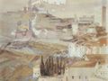 Klinger, Max: Siena von San Domenico aus
