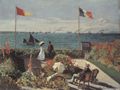 Monet, Claude: Die Terrasse am Meeresufer, Sainte-Adresse