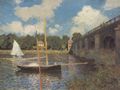 Monet, Claude: Die Stra�enbr�cke, Argenteuil