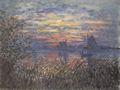 Monet, Claude: Sonnenuntergang auf der Seine