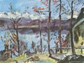 Corinth, Lovis: Ostern am Walchensee