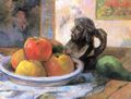 Gauguin, Paul: Stillleben mit �pfeln, Birne und Krug