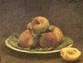 Fantin-Latour, Henri: Stillleben mit Pfirsischen