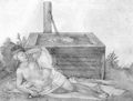 D�rer, Albrecht: Ambraser Kunstbuch: Quellnymphe