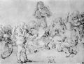 D�rer, Albrecht: Studien zu einem gro�en »Marienbild«: Musizierende Engel