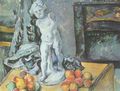 C�zanne, Paul: Stillleben mit Statuette
