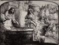 Rembrandt Harmensz. van Rijn: Christus und die Samariterin