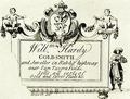 Hogarth, William: Gesch�ftskarte f�r den Goldschmied William Hardy