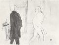 Toulouse-Lautrec, Henri de: Antoine und G�mier in dem St�ck »Une Faillite«