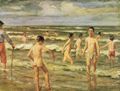 Liebermann, Max: Badende Knaben
