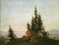 Friedrich, Caspar David: Ausblick in das Elbtal