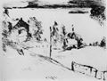 Corinth, Lovis: Der Walchensee (kleine Serie): Walchensee mit Kapelle