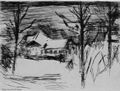 Corinth, Lovis: Winter am Walchensee
