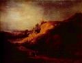 Rembrandt Harmensz. van Rijn: Landschaft mit der Taufe des K�mmerers
