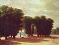 Kleyn, Pieter Rudolph: Blick auf den Park von Saint-Cloud