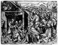 Campagnola, Domenico: Die Anbetung der Heiligen Drei K�nige