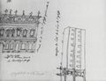 Friedrich der Gro�e: Potsdam, Skizze zum Haus Schwertfegerstra�e 1
