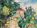 C�zanne, Paul: Haus mit rotem Dach