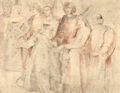 Rubens, Peter Paul: Frauen und M�nner in burgundischer Tracht