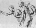 Raffael: Psyche-Loggia, Studie, Drei Grazien