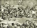Hogarth, William: Der Hahnenkampf