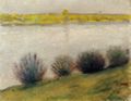 Macke, August: Am Rhein bei Hersel